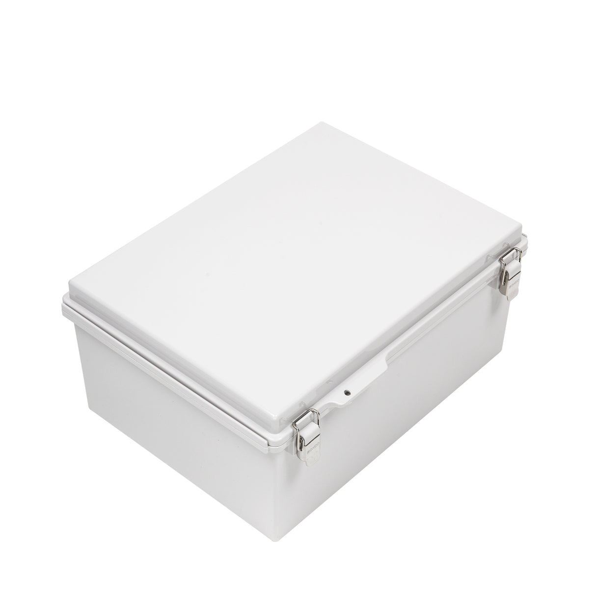 Boxco P-Series 810x1010x350mm Plastic Enclosure, IP67, IK08, PC, Grey Cover, Molded Hinge and Latch Type