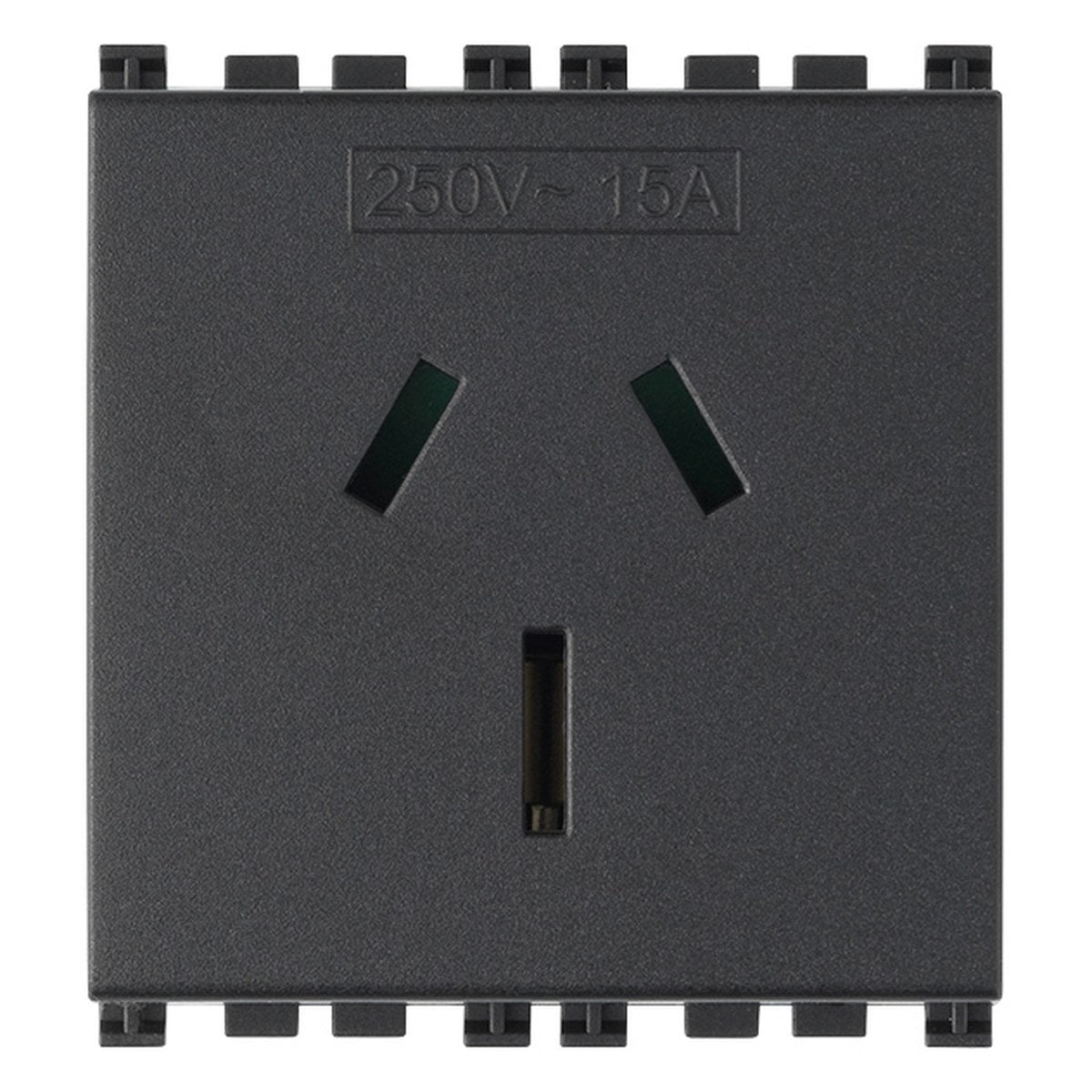Vimar Arke 2P+E 15A Australian Sicury Outlet Grey
