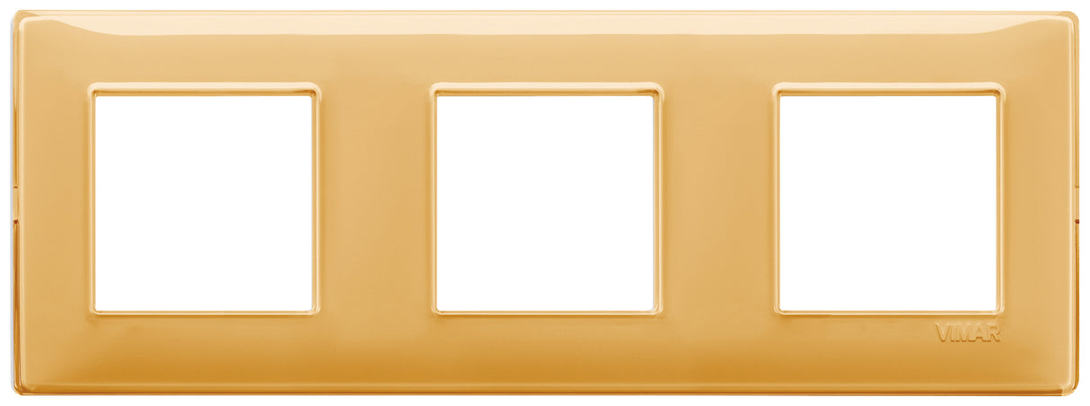 Vimar Plana Plate 6M Reflex Amber