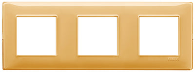 Vimar Plana Plate 6M Reflex Amber