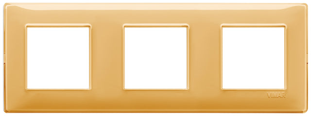 Vimar Plana Plate 6M Reflex Amber