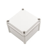 Boxco S-Series 190x190x130mm Plastic Enclosure, IP67, IK08, PC, Grey Cover, Screw Type - PHOTO 1