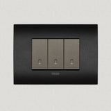 Vimar Arke Metal 3 Gang switch - Matt Graphite - 16A - PHOTO 5