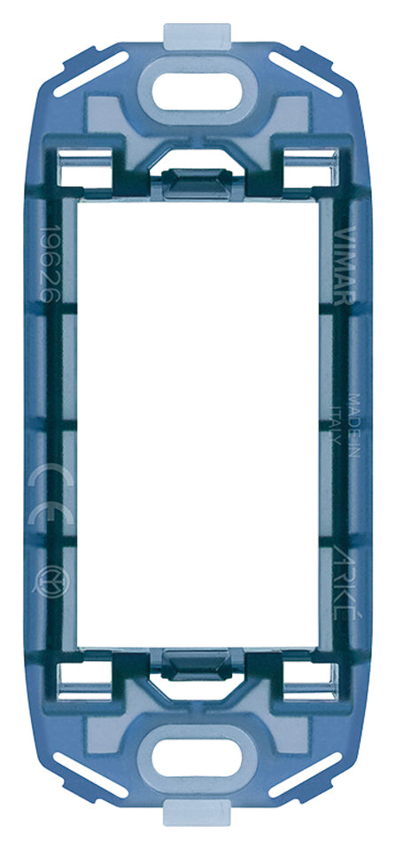 Vimar VM-19626 Frame 1M for Panel Mounting with Screws Blue