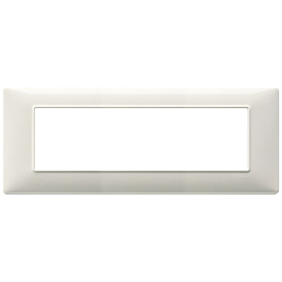 Vimar Plana Plate 7M Technopolymer Granite White