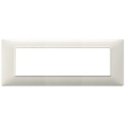 Vimar Plana Plate 7M Technopolymer Granite White