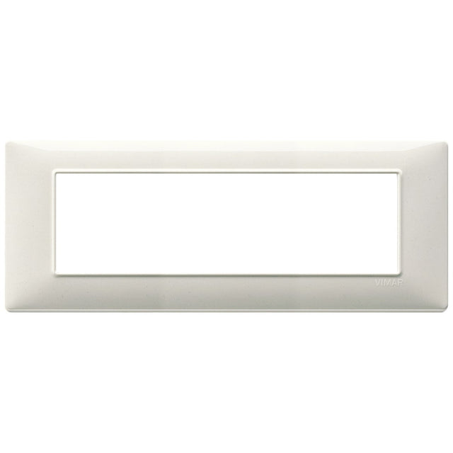 Vimar Plana Plate 7M Technopolymer Granite White