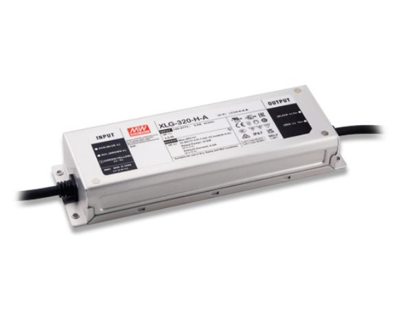 Mean Well XLG-320-H-A Power Supply 312W 5600mA 30-56V Constant Power, Adjustable output