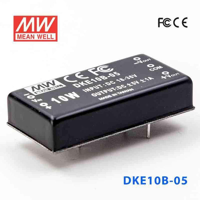 Mean Well DKE10B-05 DC-DC Converter - 10W - 18~36V in ±5V out