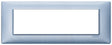 Vimar Plana Plate 7M Metallized Blue