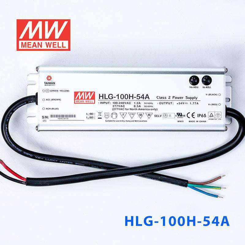 Mean Well HLG-100H-54A Power Supply 100W 54V - Adjustable 1.77A - PHOTO 2