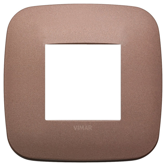 Vimar Arke Round Plate 2M Metal Matt Bronze