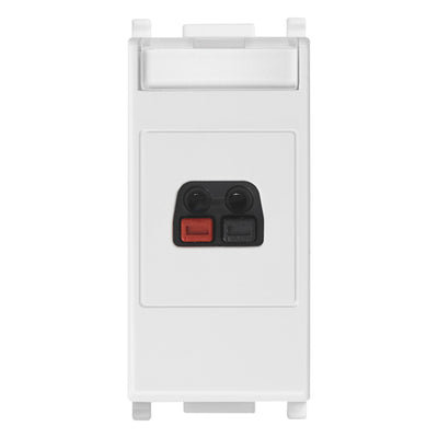 Plana Speaker Connector White