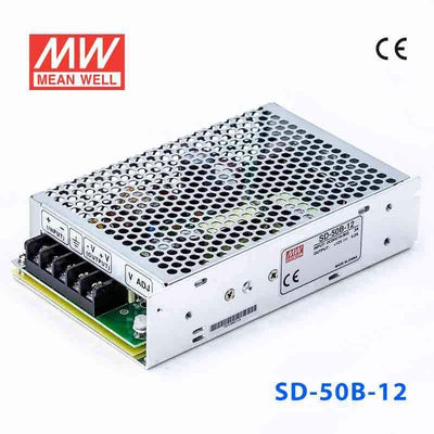 Mean Well SD-50B-12 DC-DC Converter - 50W - 19~36V in 12V out 4.2A