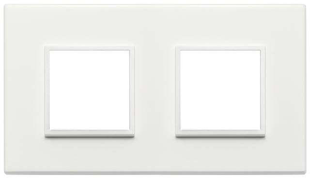 Vimar Eikon Evo Plate 4M (2+2) 71MM Aluminium Total White