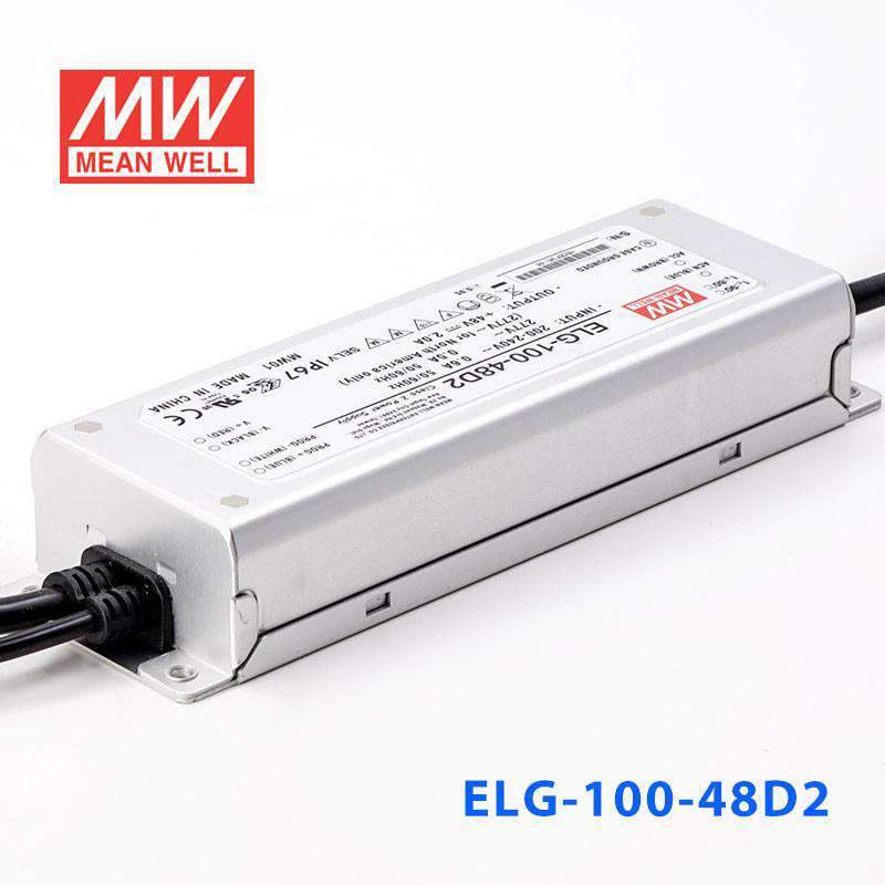 Mean Well ELG-100-48D2 AC-DC Single output LED Driver Mix Mode (CV+CC) with PFC 2A - PHOTO 3