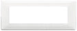 Vimar Plana Plate 7M Technopolymer Reflex Snow