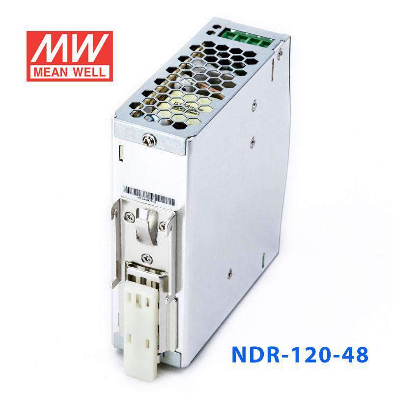 Mean Well NDR-120-48 Single Output Industrial Power Supply 120W 48V - DIN Rail - PHOTO 3