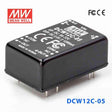 Mean Well DCW12C-05 DC-DC Converter - 12W - 36~72V in ±5V out 1.2A