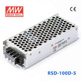 Mean Well RSD-100D-5 DC-DC Converter - 100W - 67.2~143V in 5V out 20A