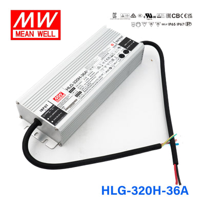 Mean Well HLG-320H-36A Power Supply 320W 36V - Adjustable 8.9A