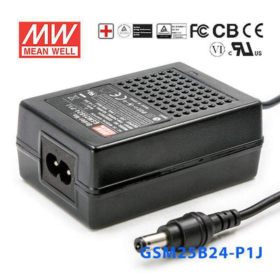 Mean Well GSM25B24-P1J Power Supply 25W 24V 1.04A