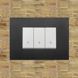 Vimar Arke Plastic 3 Gang switch - Black - 16A - PHOTO 9