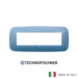 Vimar Arke Round Plate 7M Reflex Marine Blue