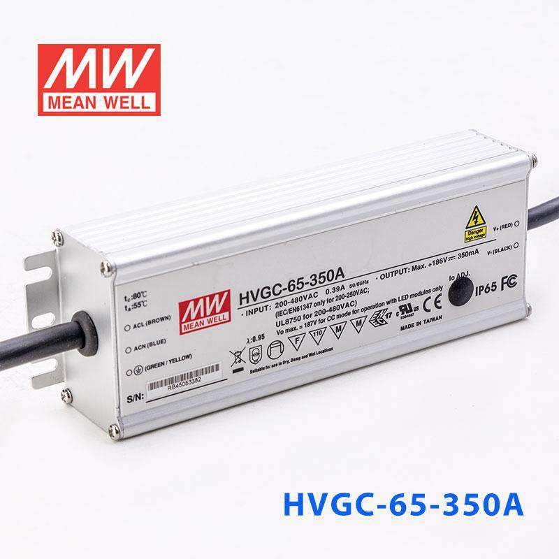 Mean Well HVGC-65-350A Power Supply 65W 350mA - Adjustable - PHOTO 1
