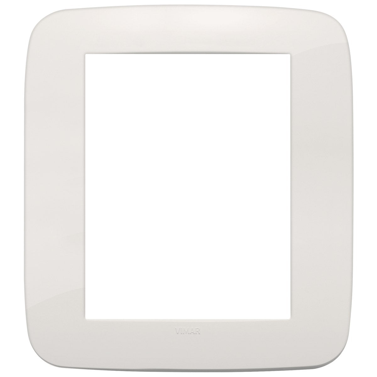 Vimar Arke Round Plate 8M Technopolymer Ivory