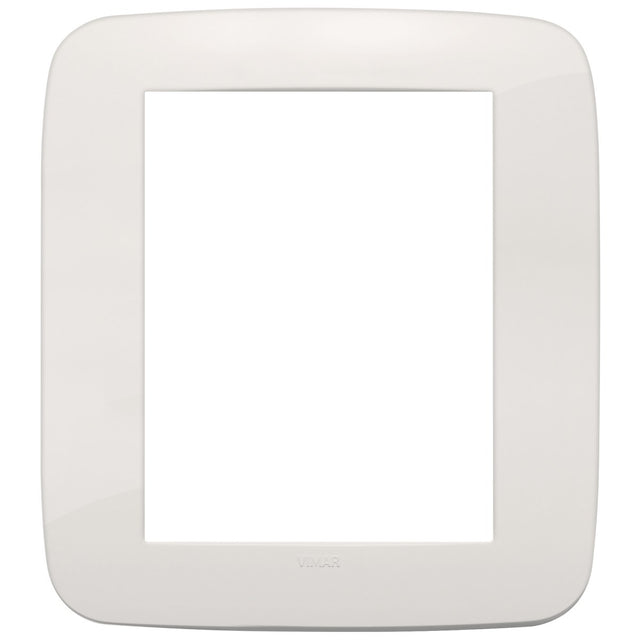Vimar Arke Round Plate 8M Technopolymer Ivory