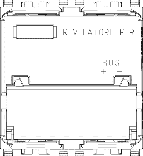 Eikon Passive Infrared Motion Detector Silver - PHOTO 2