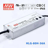 Mean Well HLG-80H-36A Power Supply 80W 36V - Adjustable
