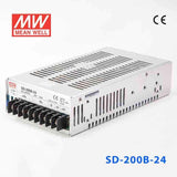 Mean Well SD-200B-24 DC-DC Converter - 201.6W - 19~36V in 24V out 8.4A