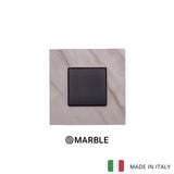 Vimar Eikon Marble 1 Gang Switch - White Calacatta - 16A - PHOTO 3