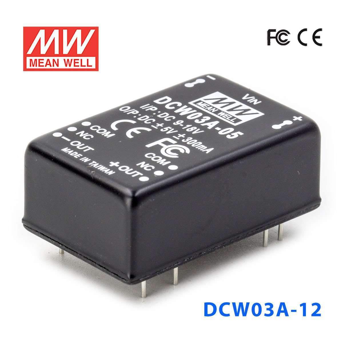DCW Series DCW03A-12 Power Supply - DC to DC Converter – Wellforces Ltd.