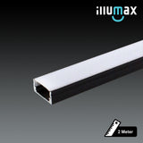 LED Extrusion EXLP03-B Linear Profile Black