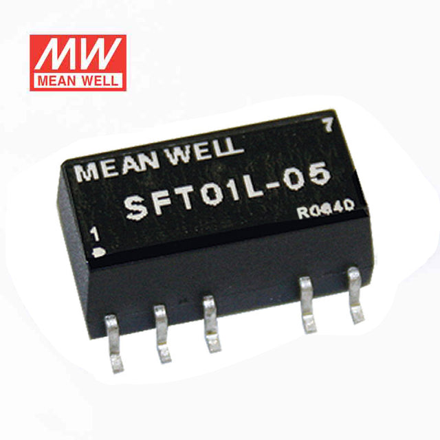 Mean Well SFT01L-12 DC-DC Converter - 1W 5V DC in 12V out