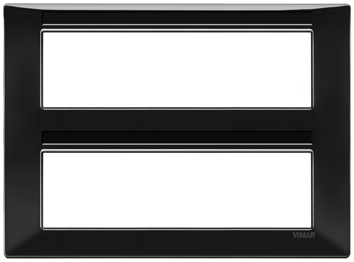Vimar Plana Plate 14M Technopolymer Black