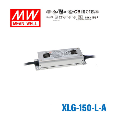 Mean Well XLG-150-L-A AC-DC Single output LED driver Constant Power Mode 150W 1.05A