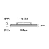Archilight Strand 303 Black Tracklight Light 10W - PHOTO 2