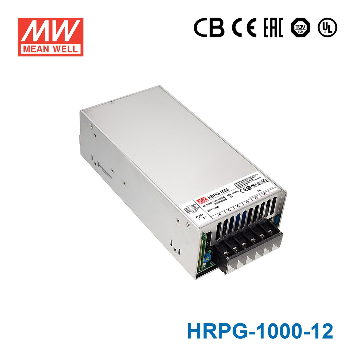 Mean Well HRPG-1000-12  Power Supply 960W 12V 80A