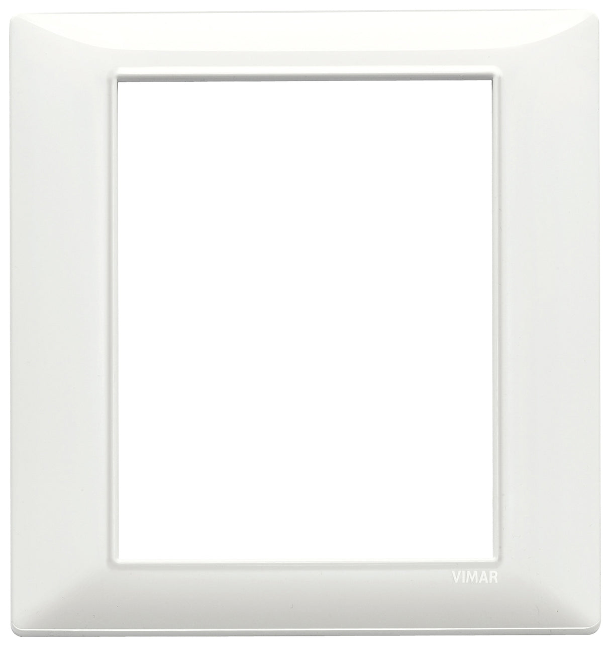 Vimar Plana Plate 8M Technopolymer White
