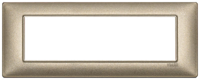 Vimar Plana Plate 7M Metallized Bronze