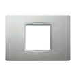 Vimar Eikon Chrome Plate 2centrMBS Bright Matt Silver