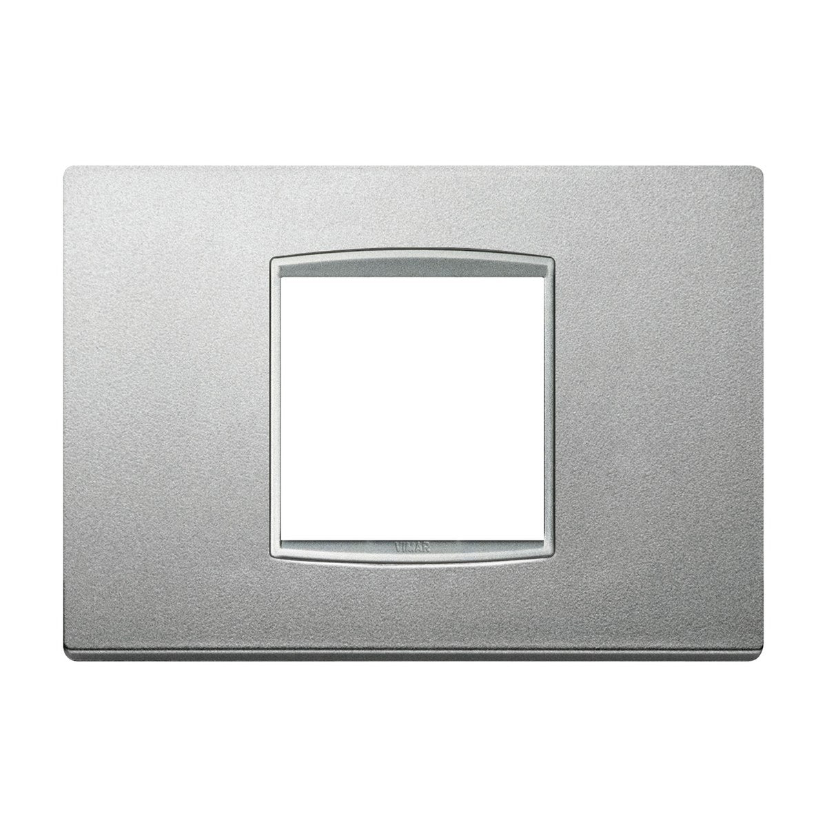 Vimar Eikon Chrome Plate 2centrMBS Bright Matt Silver
