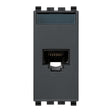 Eikon RJ45 Cat 6 Netsafe UTP 110 Outlet Grey