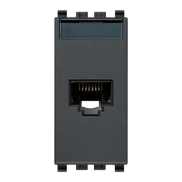 Eikon RJ45 Cat 6 Netsafe UTP 110 Outlet Grey