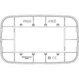 Vimar Arke Round Plate 4M Technopolymer Green - PHOTO 2