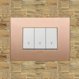 Vimar Arke Metal 3 Gang switch - Brushed Copper - 16A - PHOTO 7